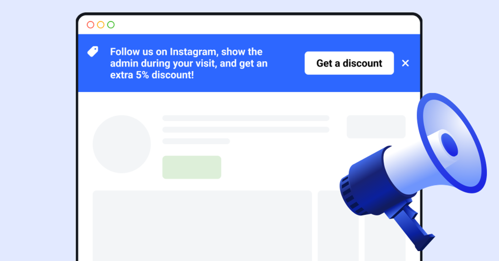 ⚡ Promopaneel voor uw website